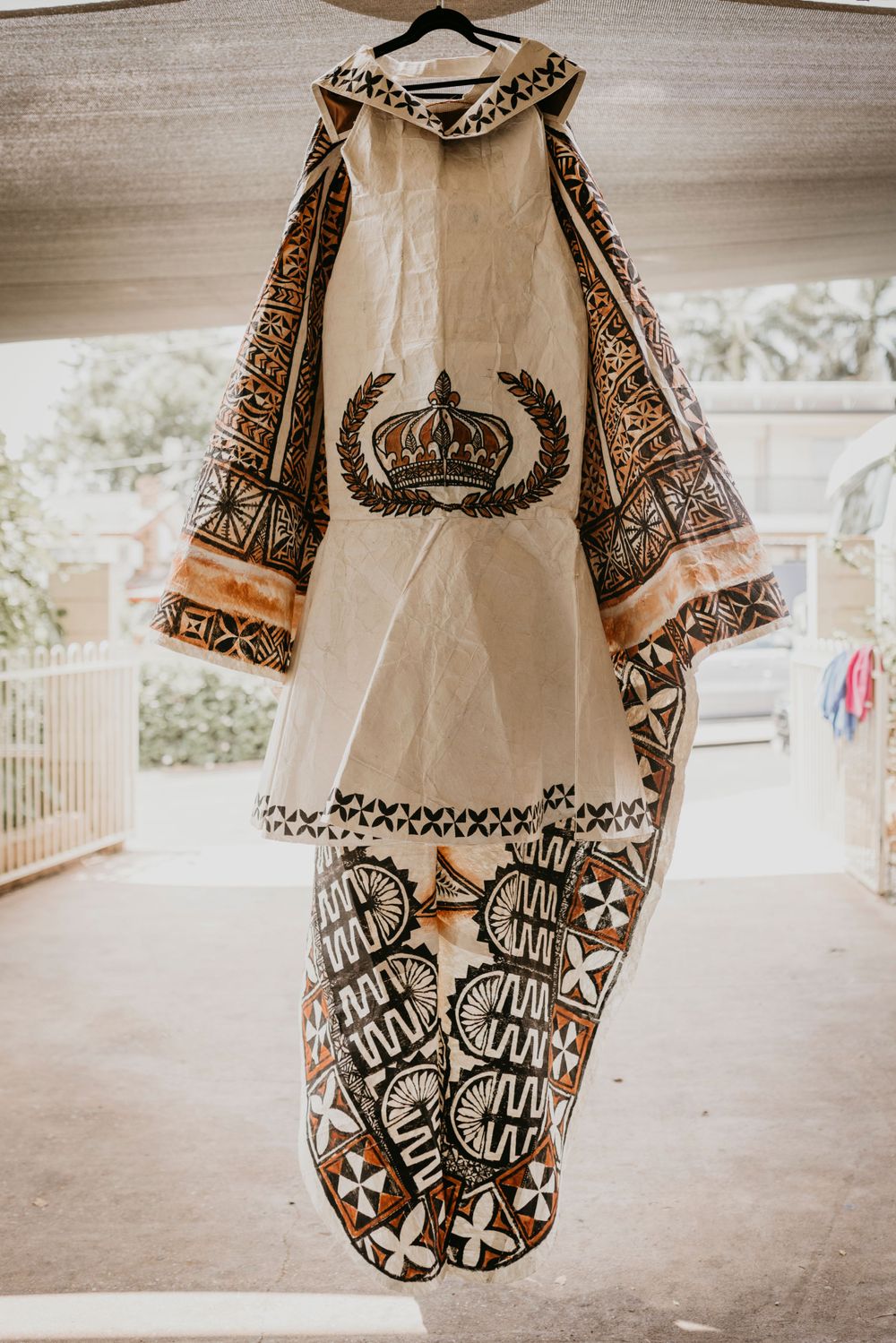 Cultural tongan attire formal dress for the graduate