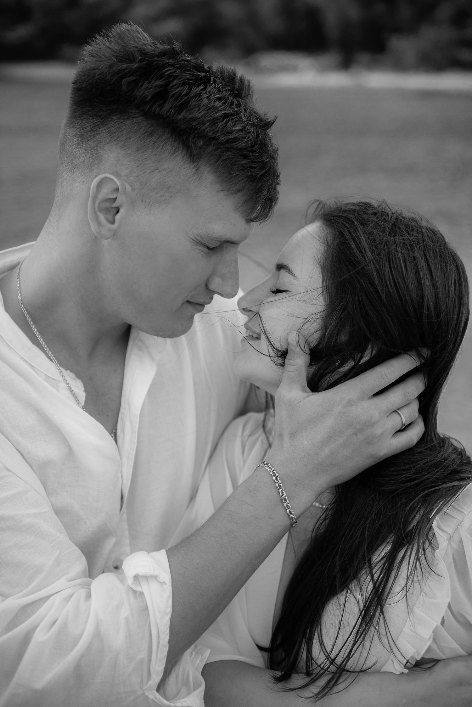 Beach elopement photography in Split, Croatia