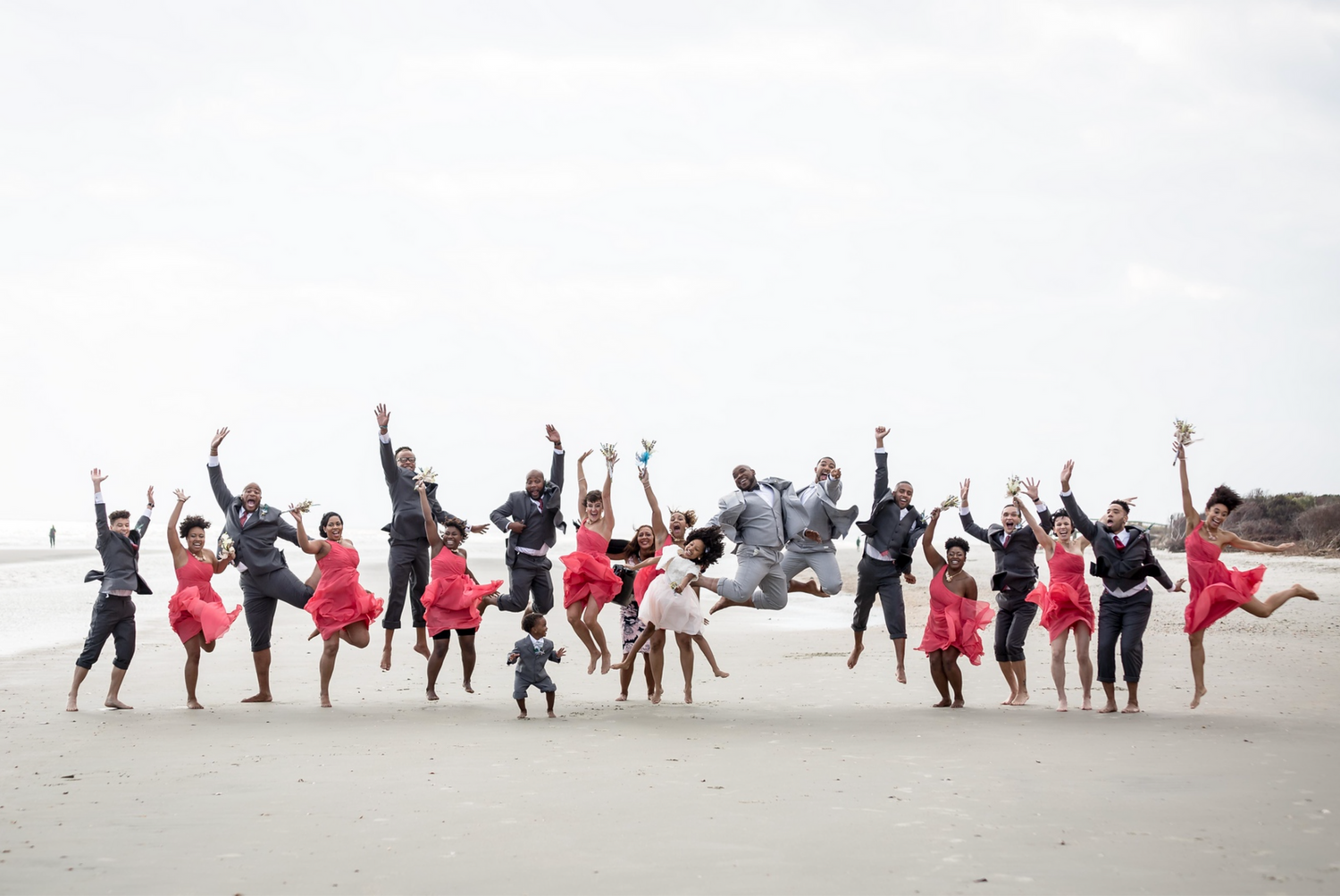 Jump for Joy on Folly Beach, Edge of America