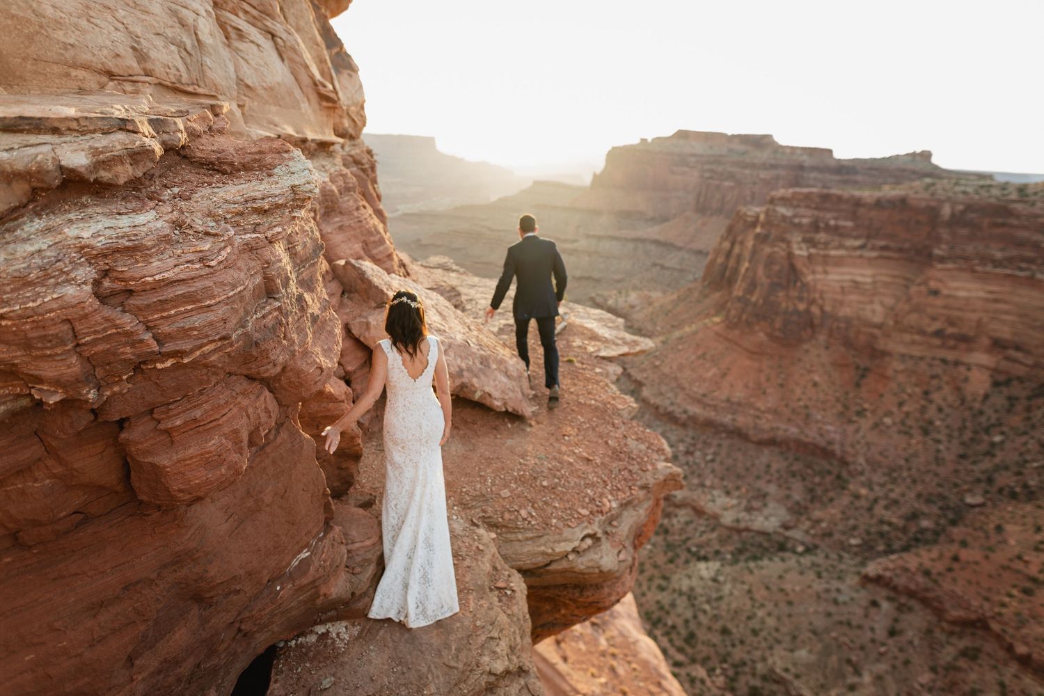 Canyonlands elopement Moab elopement Arches elopement adventure wedding Utah elopement