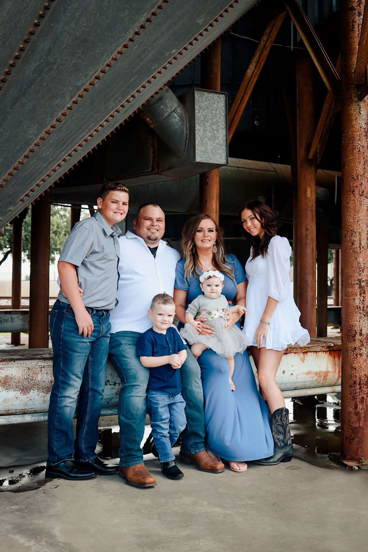 Family photography Katy TX Silos