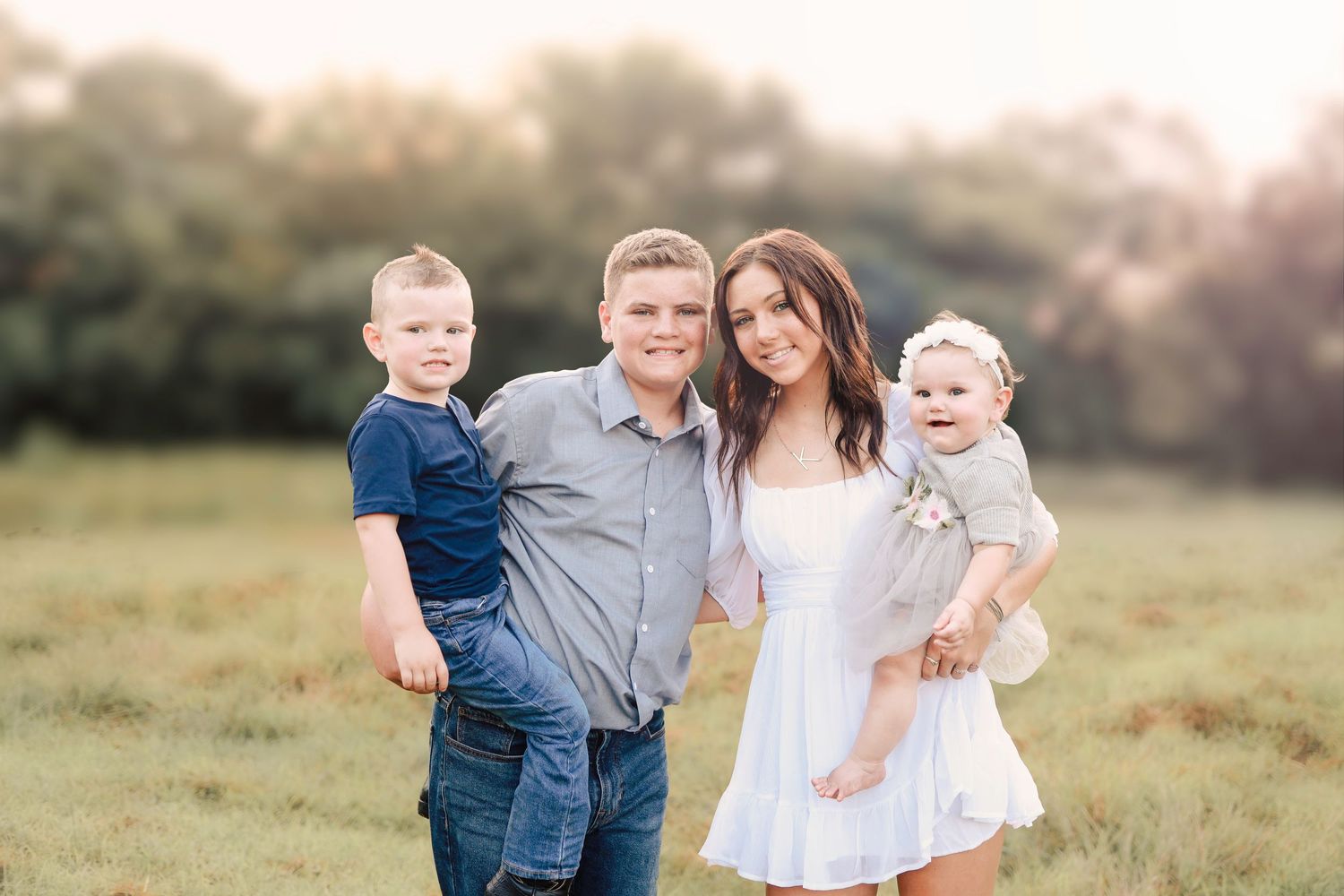 Family photography Katy TX Silos