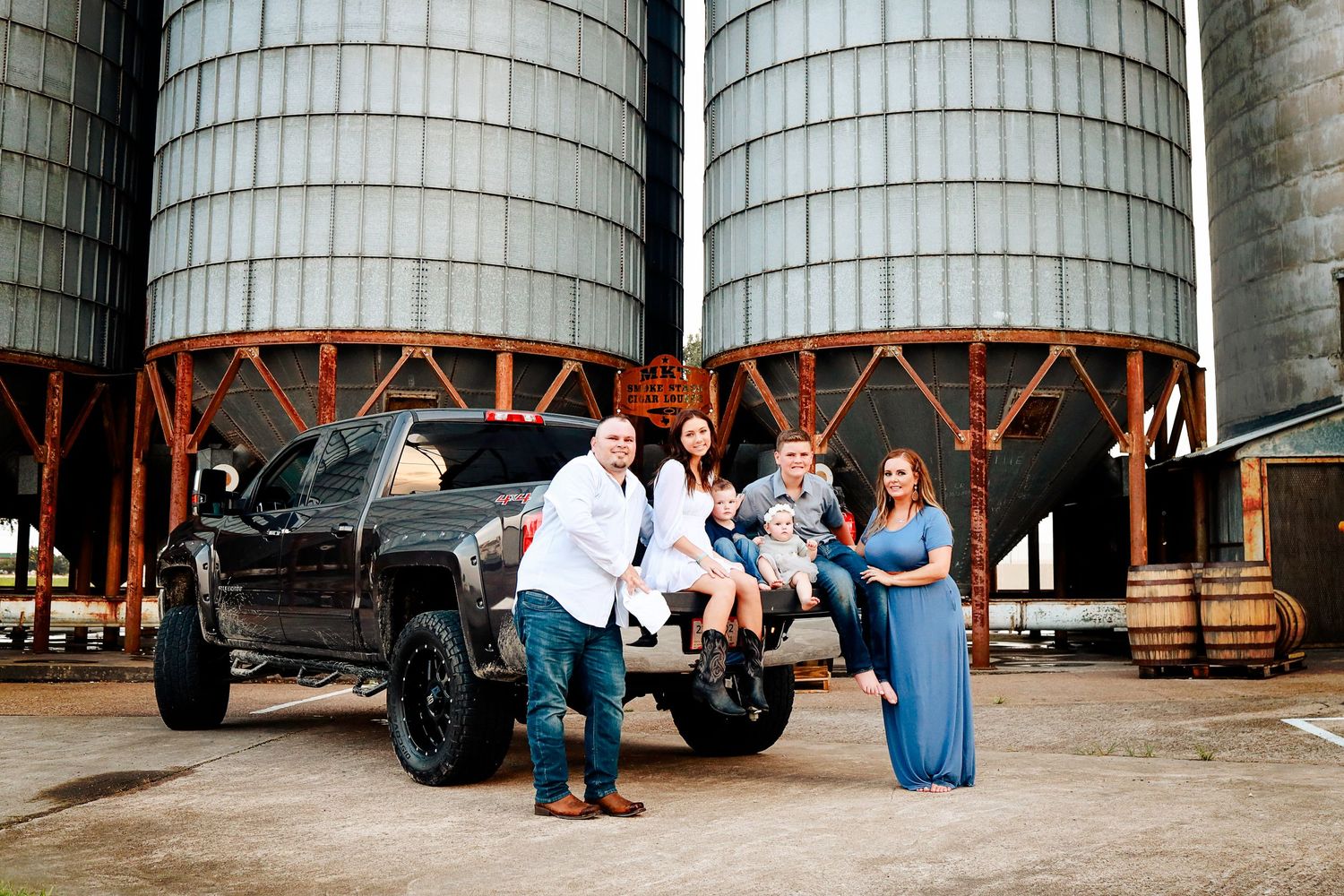 Family photography Katy TX Silos