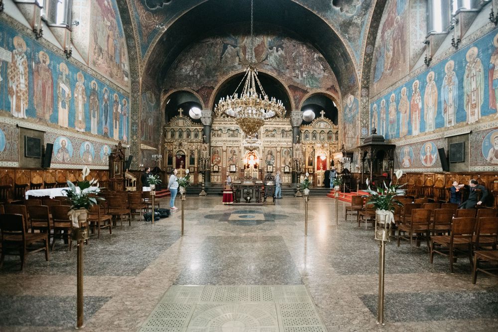 професионално фото заснемане на свето кръщение в град софия - църква