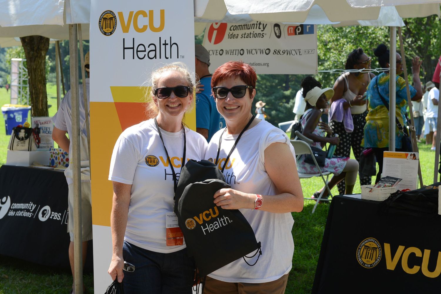 A dedicated team representing their organization's collaborative spirit and offerings. VCU