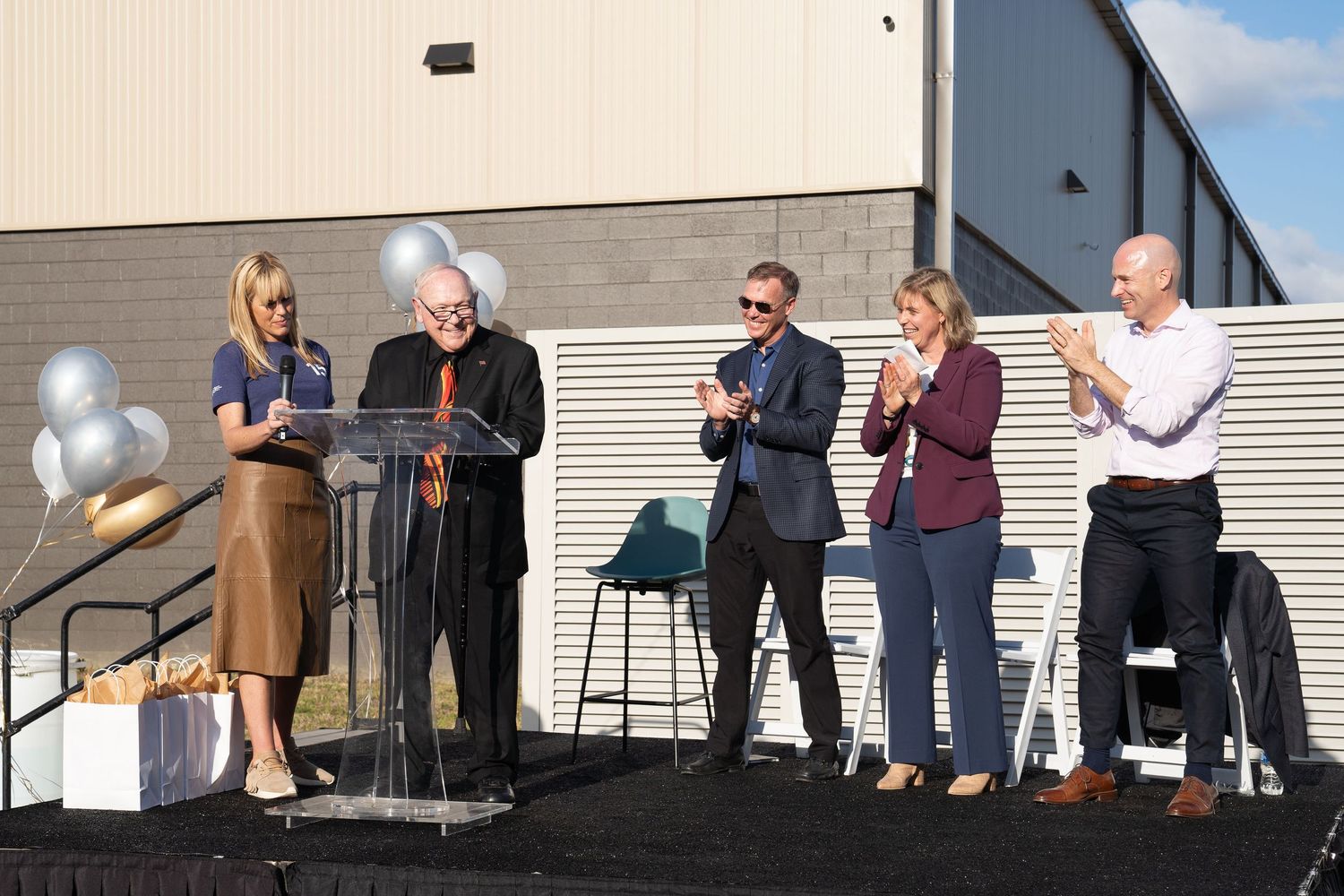 Local manufacturer celebrates the expansion of their new building - Richmond VA