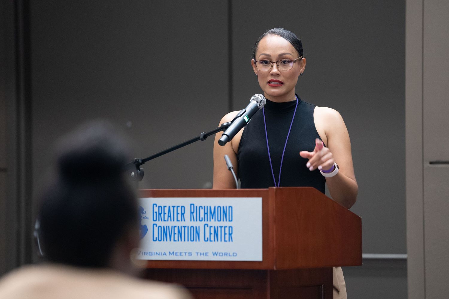 Event photography by Digital Image House during networking presentation