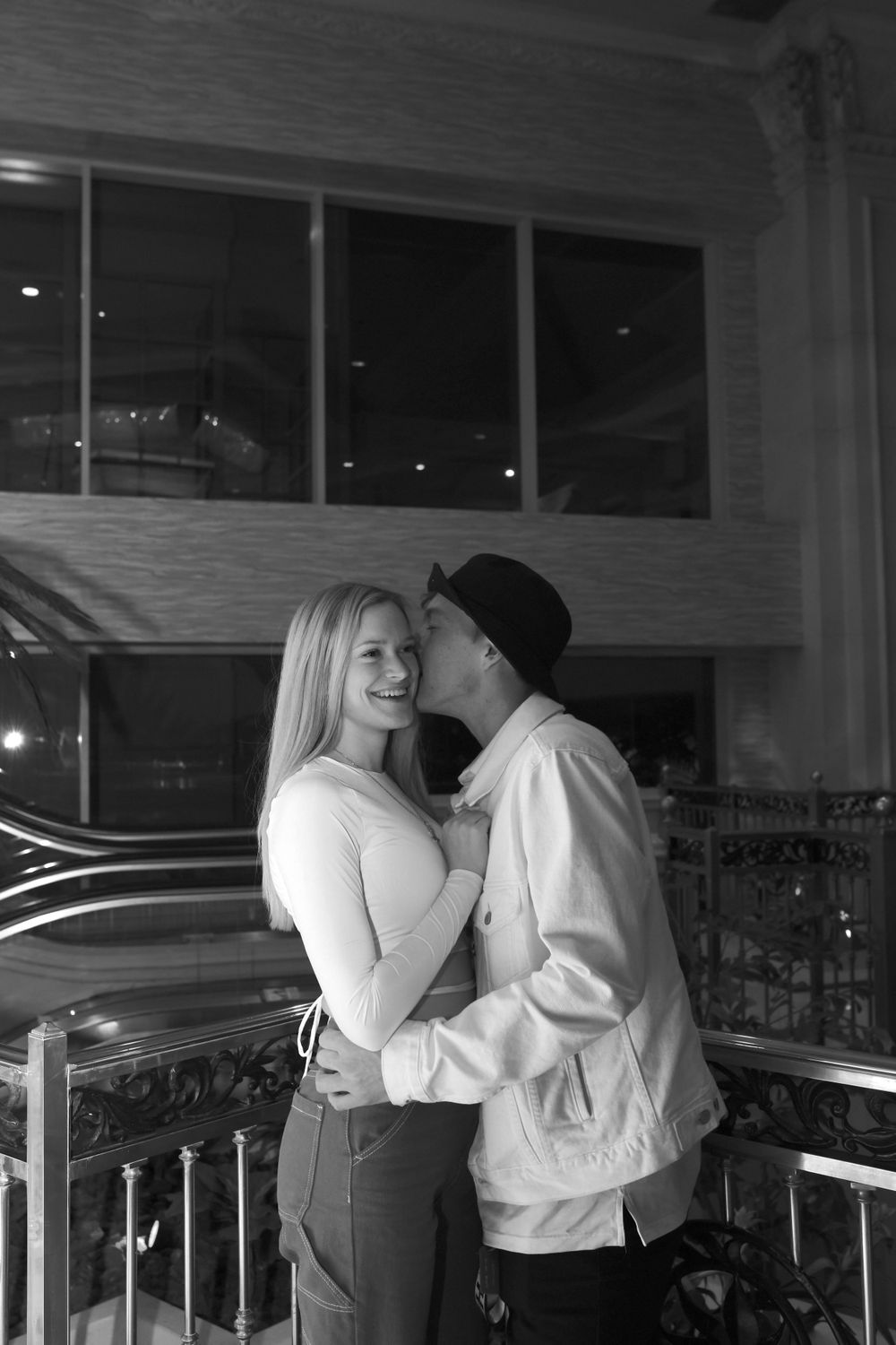 Romantic couple’s portrait in Milwaukee, captured by Florentina Marie Photography.