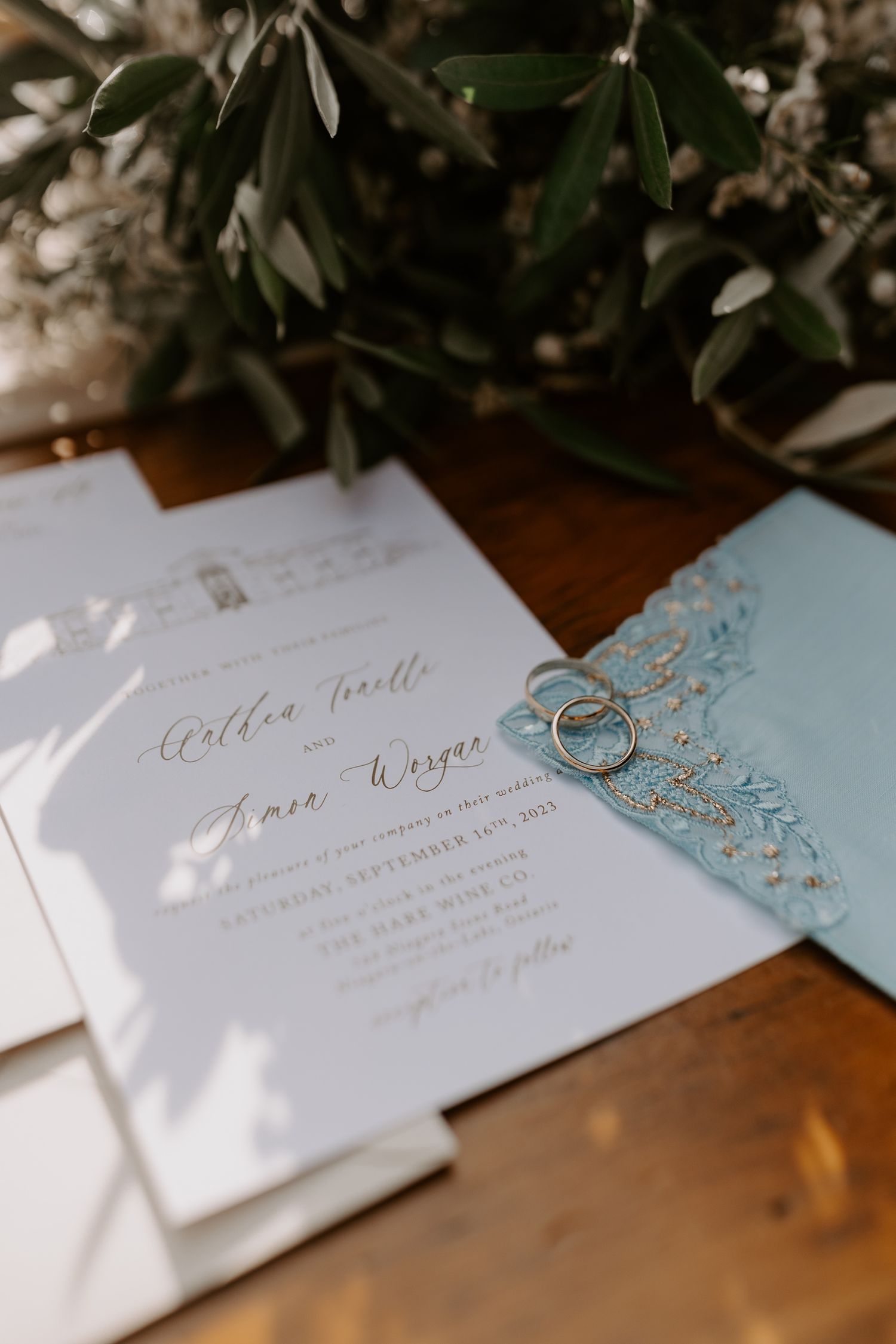 wedding niagara on the lake hare wine co tuscan italian style