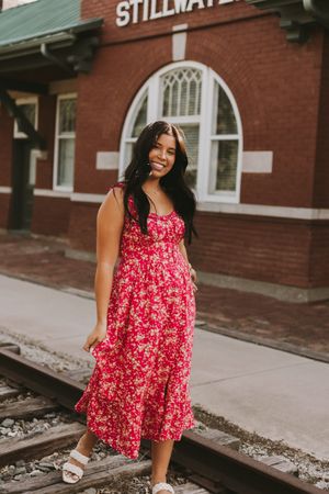 Stillwater Train Station Senior Photos