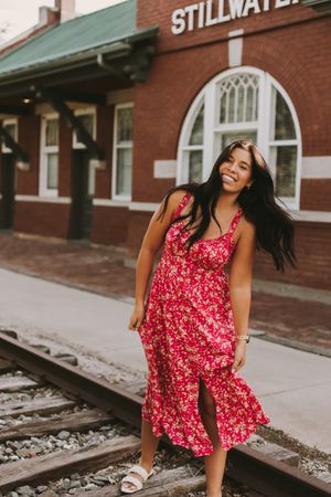Stillwater Train Station Senior Photos