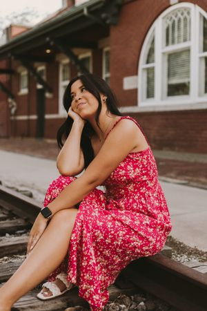 Stillwater Train Station Senior Photos