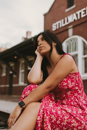 Stillwater Train Station Senior Photos