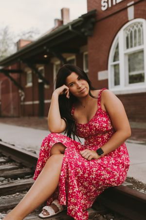 Stillwater Train Station Senior Photos