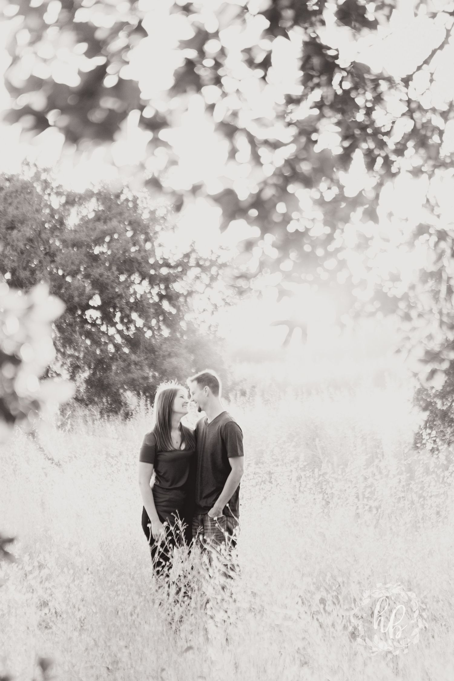 open field camarillo engagement photos