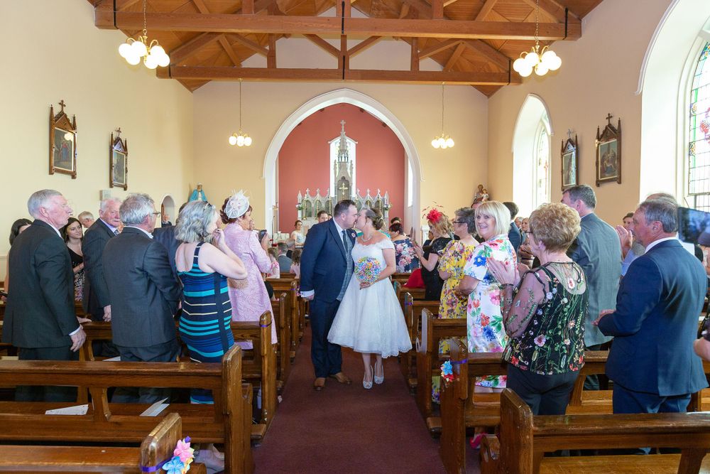 Fermanagh Wedding with lovely bride and groom