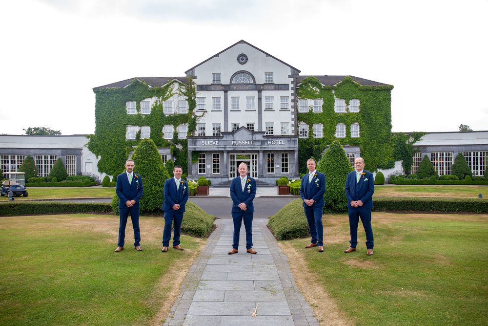 Groomsmen in the Slieve Russell