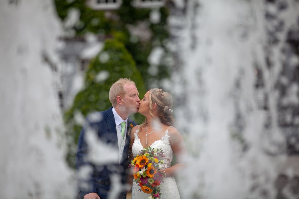 Slieve Russell Wedding Fountain Shot