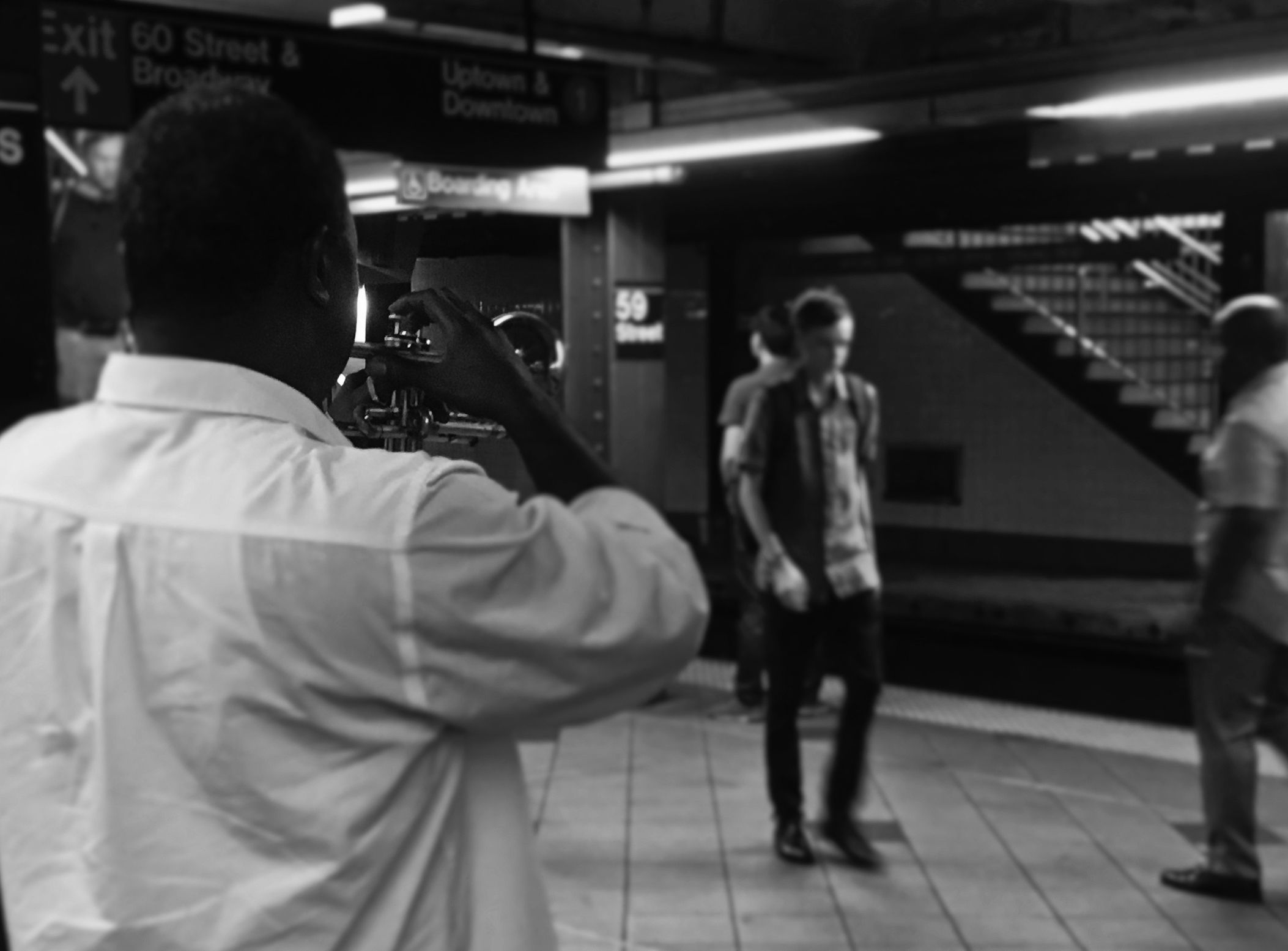 59th Street Trumpeter