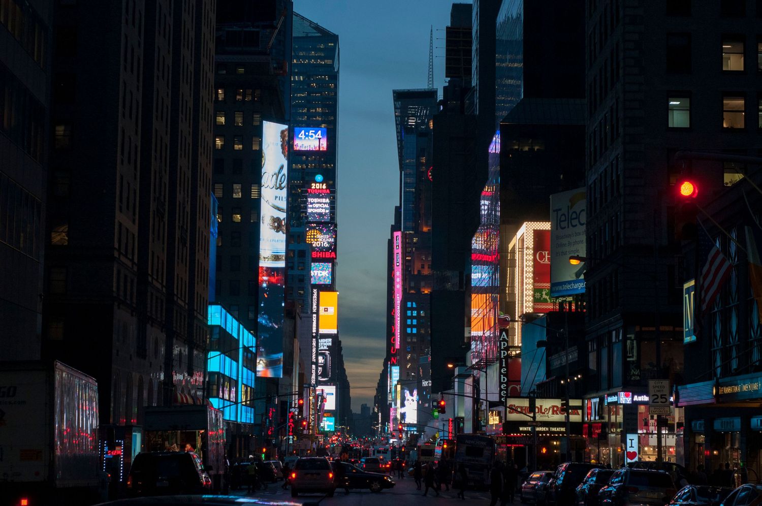 Nahuel's Writing Page — Image of New York City's Time Square