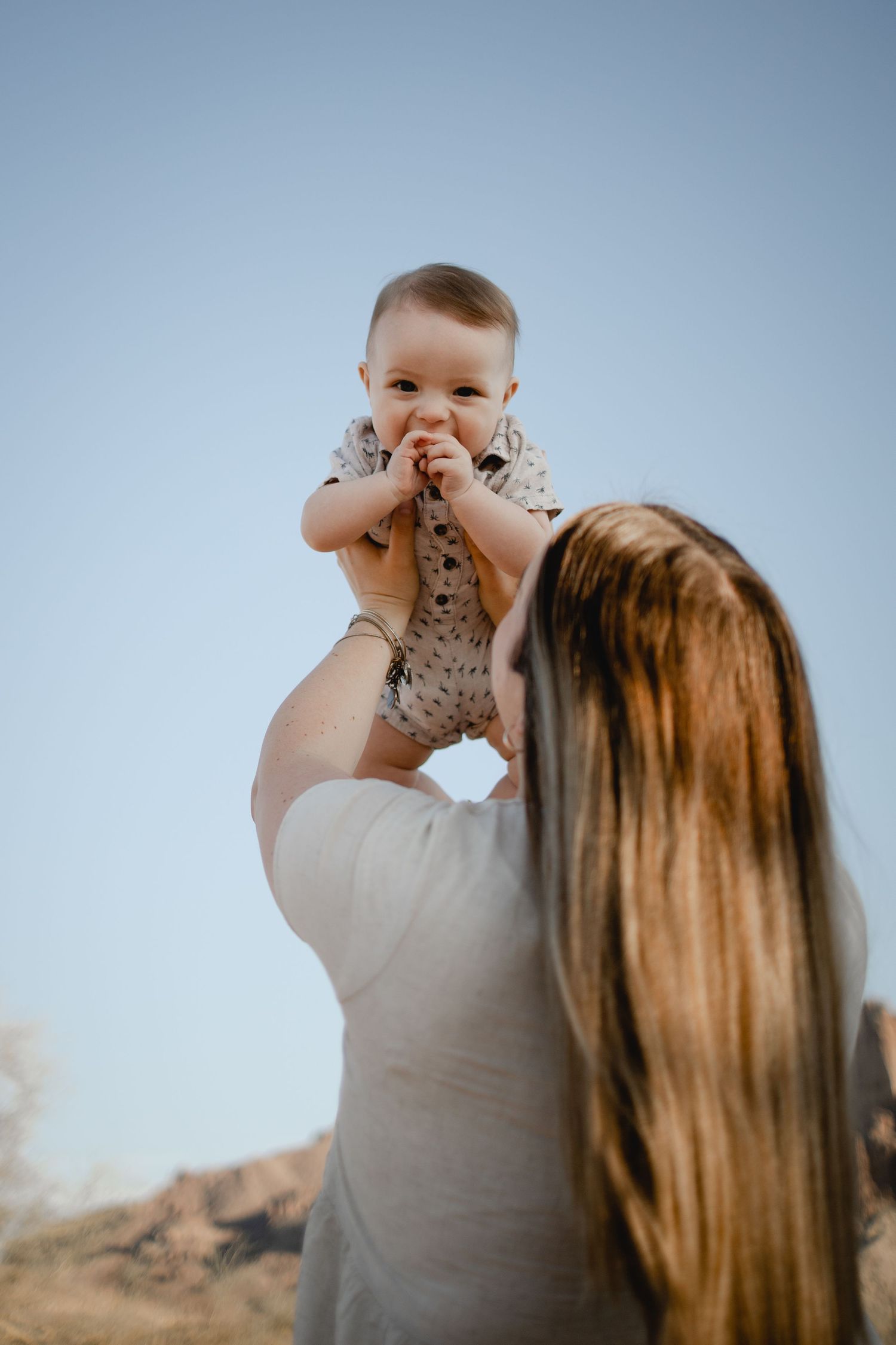 Desert family session