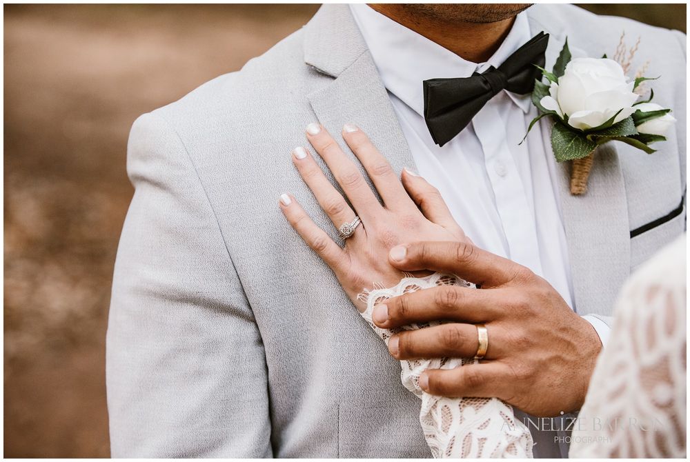 photo of the wedding rings