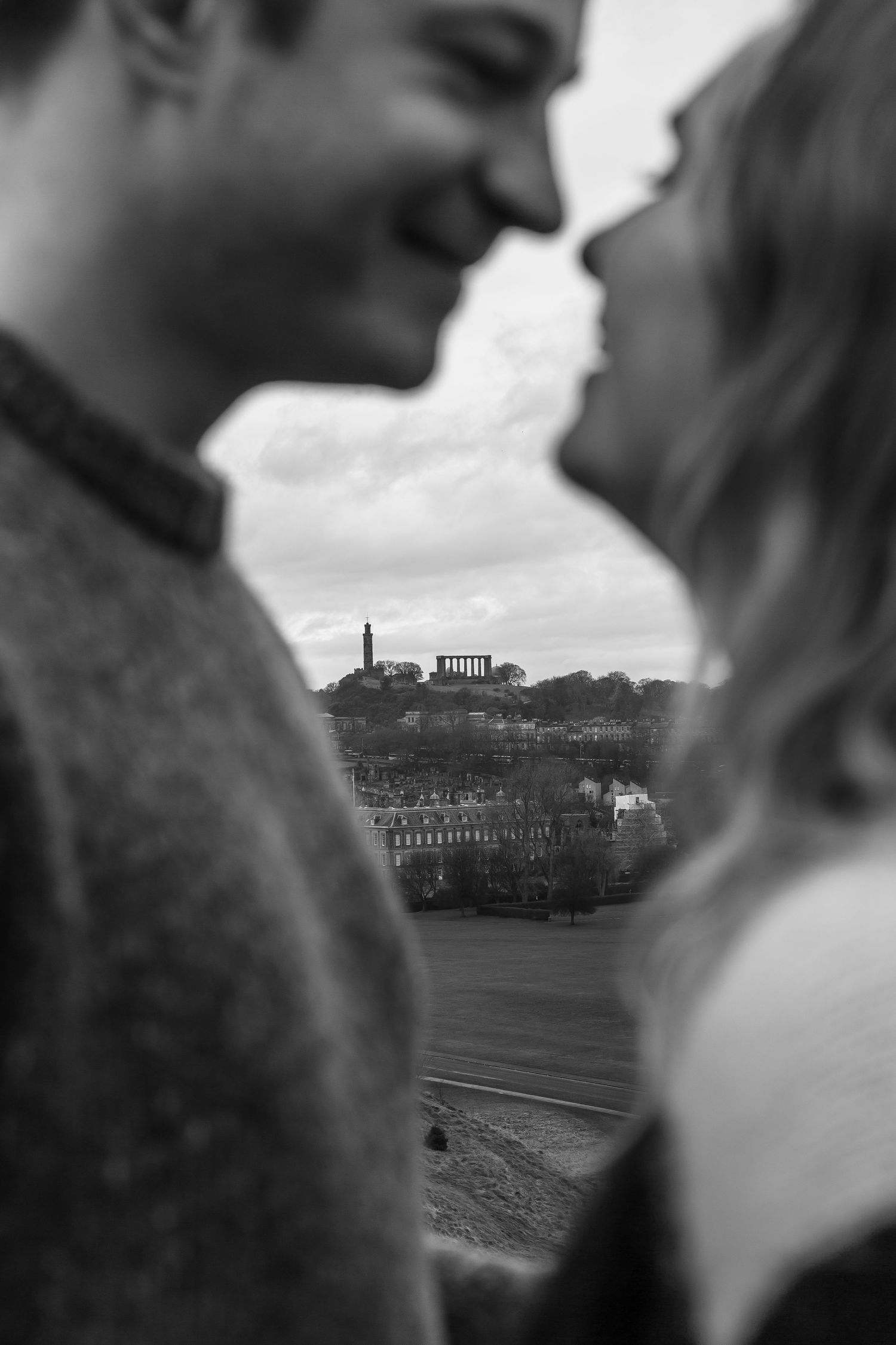 romantic natural wedding photography