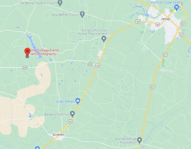 Map of the area