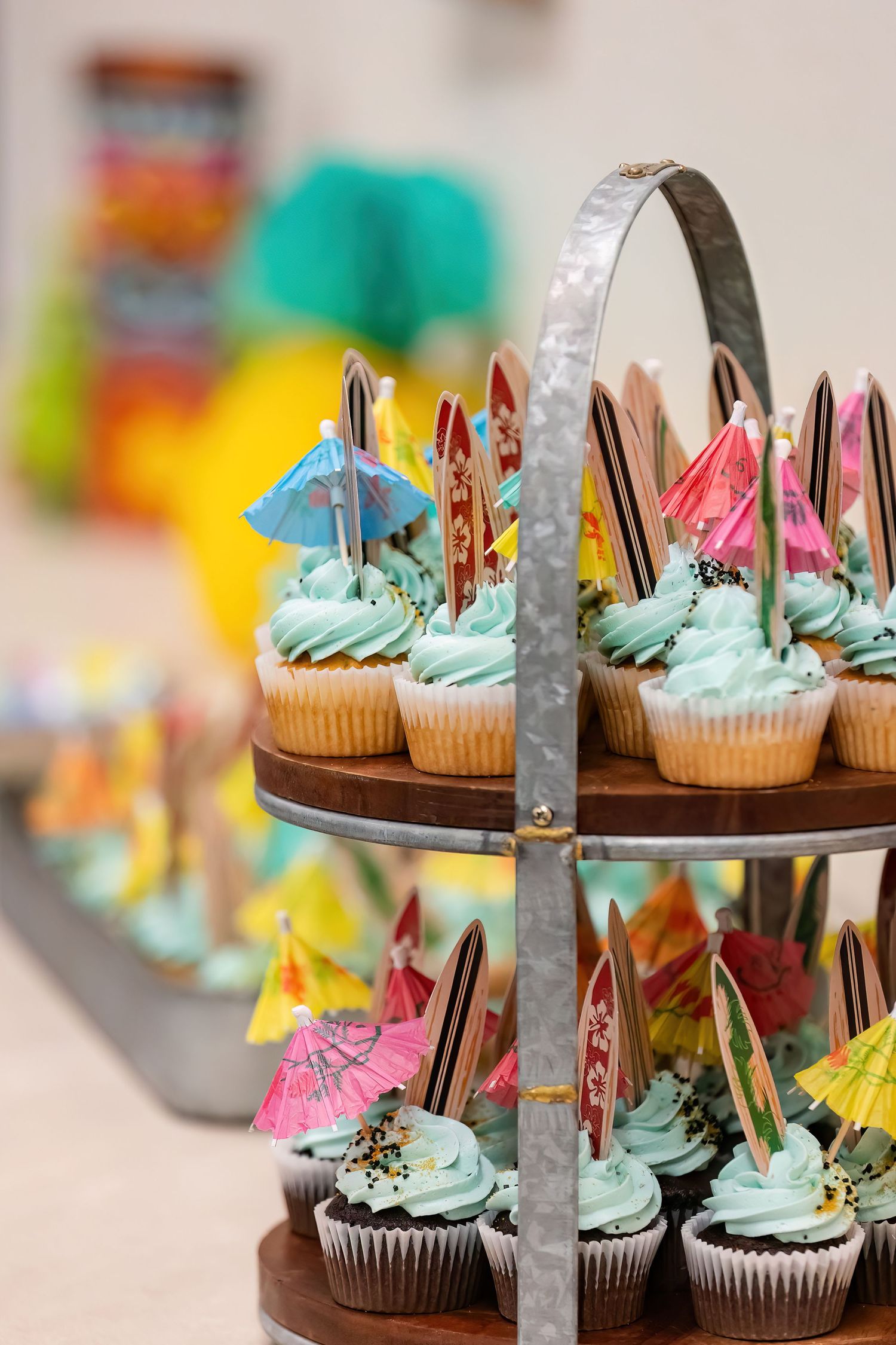 image of cupcakes captured by Taylor Carpenter Photography from 8th Grade Graduation party, Gold Beach, Oregon