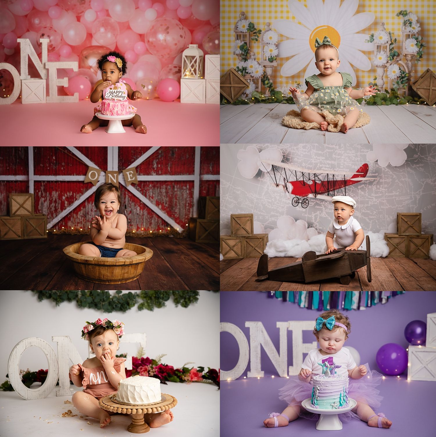 Warrenton, Virginia Cake Smash Photographer
