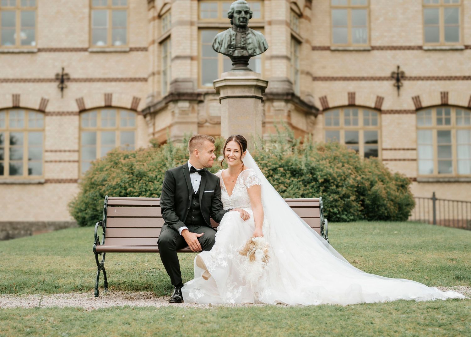 bröllopsfotograf slott slottsbröllop