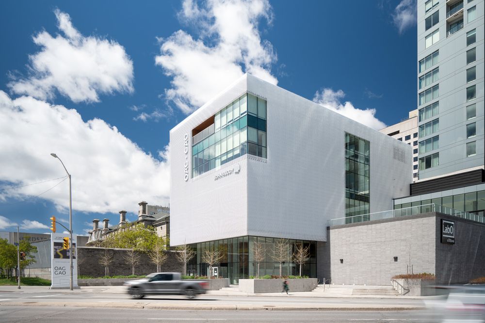 Ottawa Art Gallery exterior architectural photography daylight