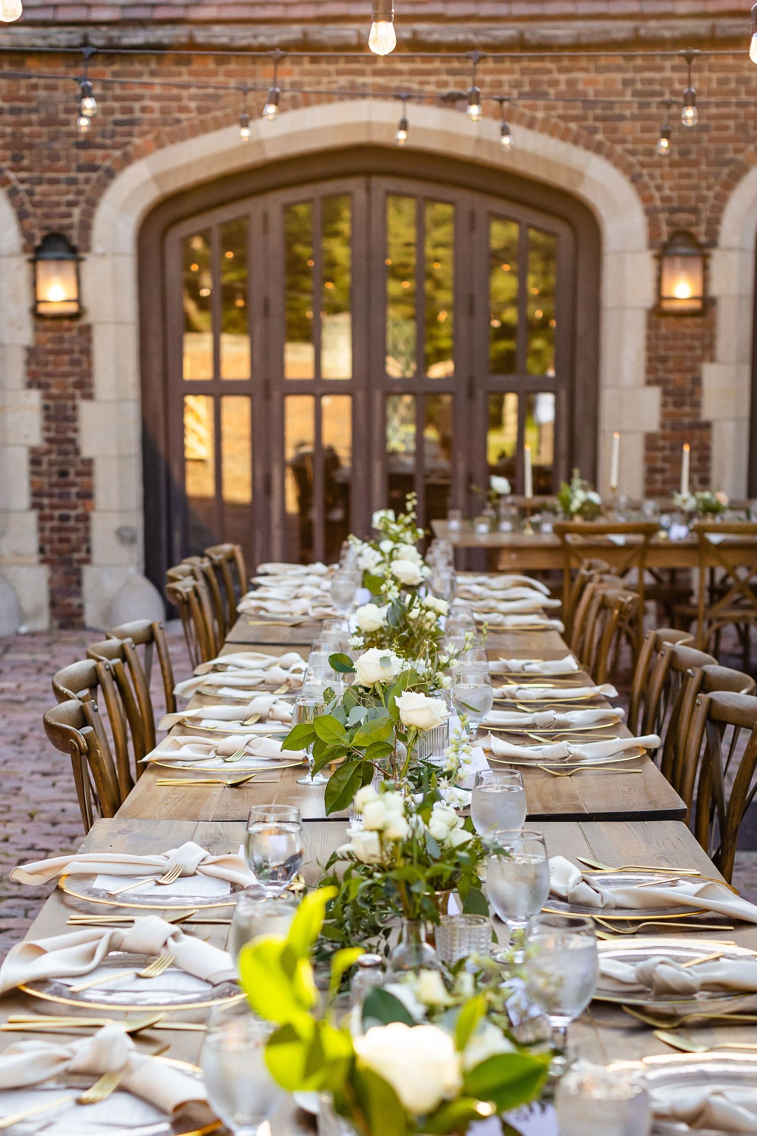 Carriage house reception at the Des Moines Salisbury House