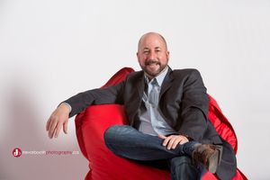 creative branding portrait, headshot for client on location David Scott Hunter