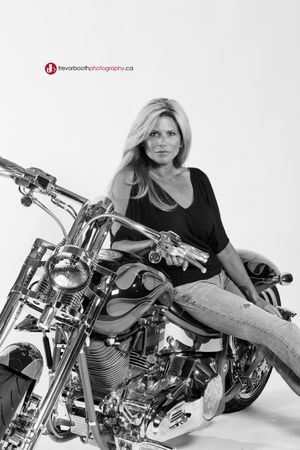 creative portrait of Dani Probert for The Drive magazine, Windsor Ontario