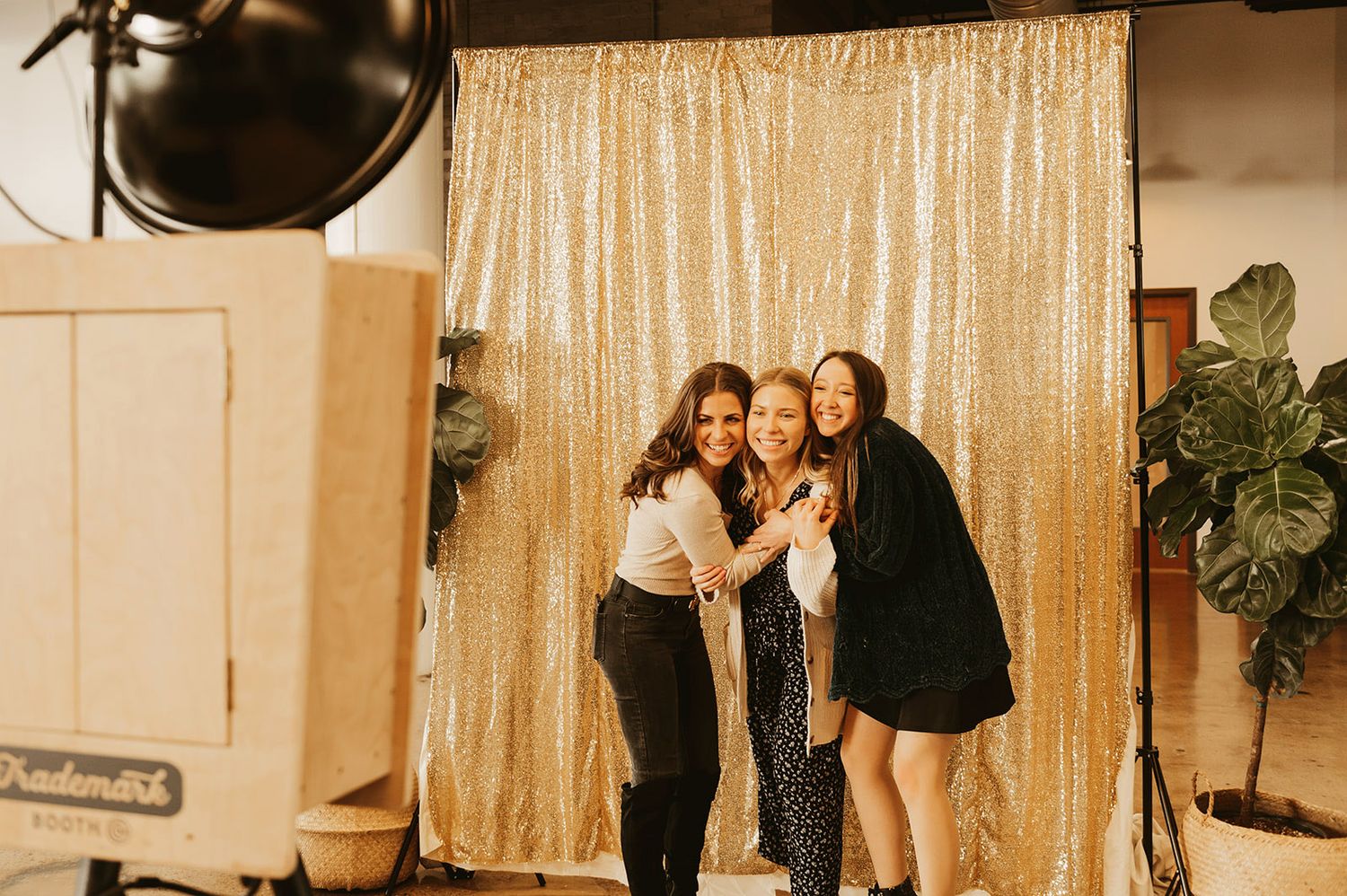 Trademark Photo Booth Rental Huntsville AL Vintage Open Air beauty filter