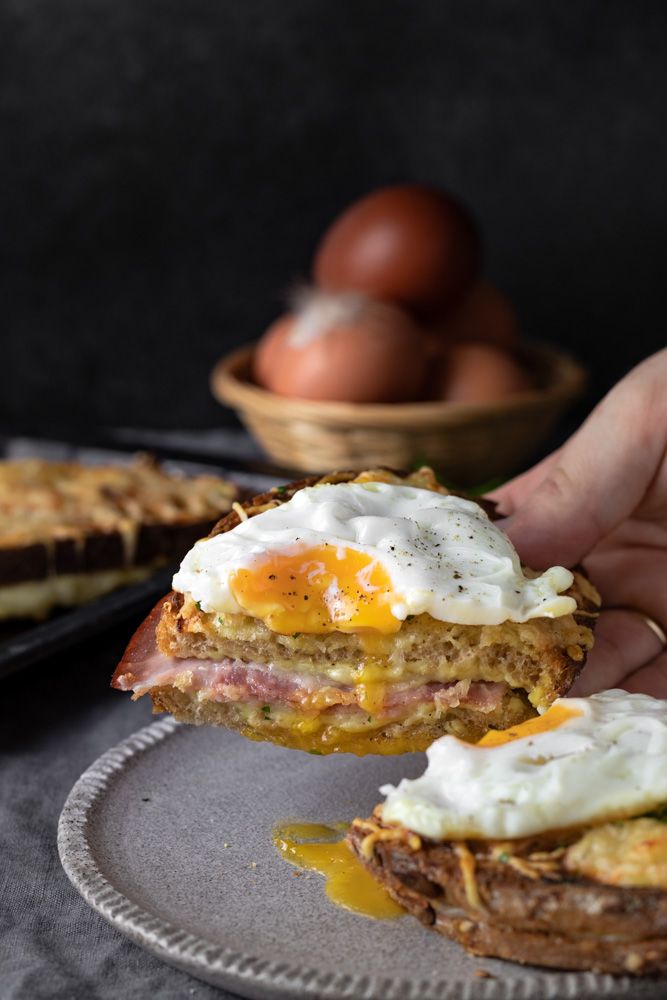 Croque Madame Sandwich - Photo by © Reka Csulak