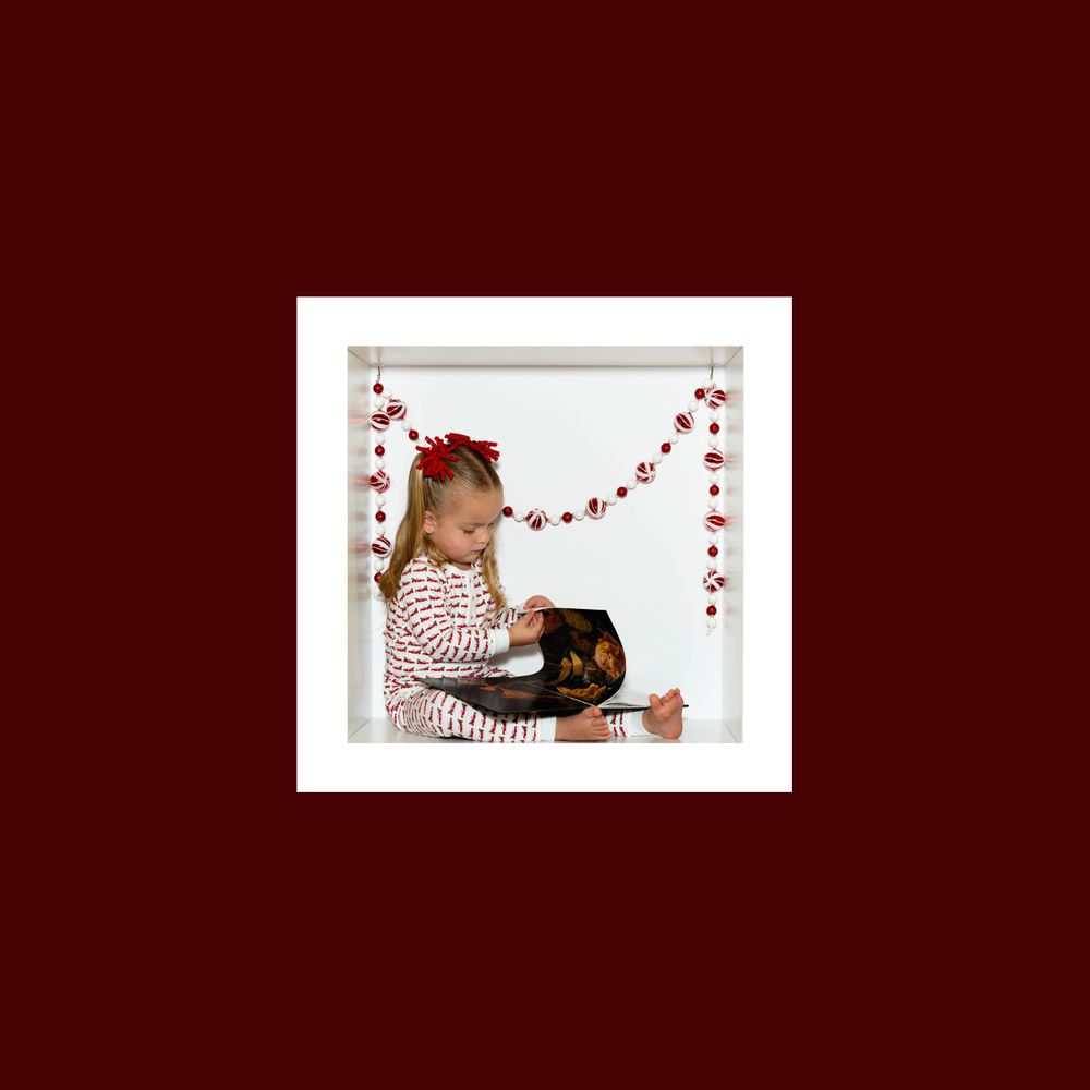 Children boxed portrait photography