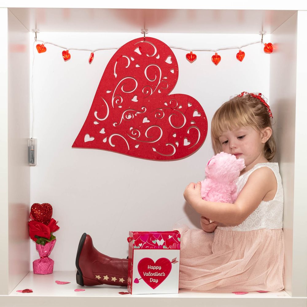 Children boxed portrait photography