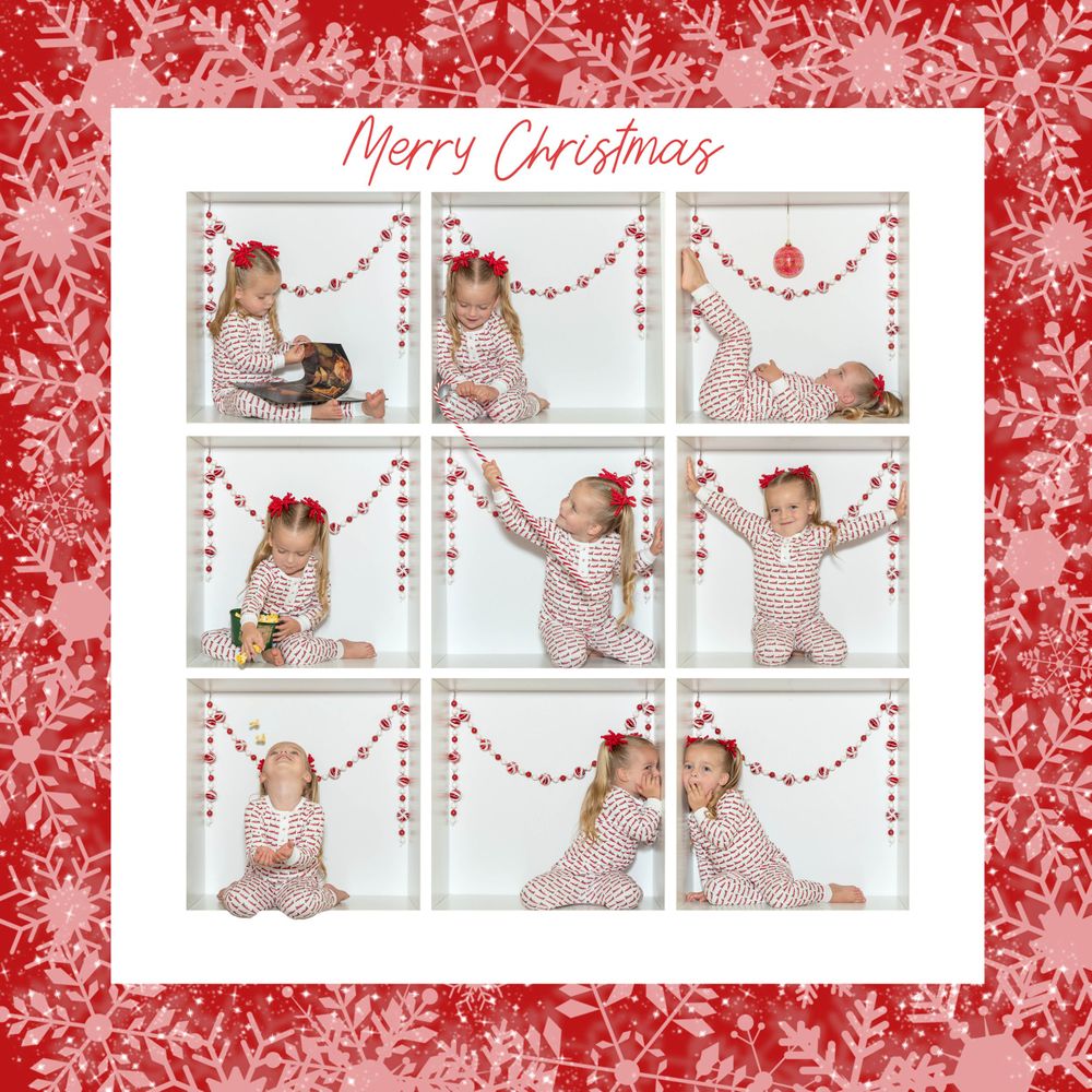 Children boxed portrait photography