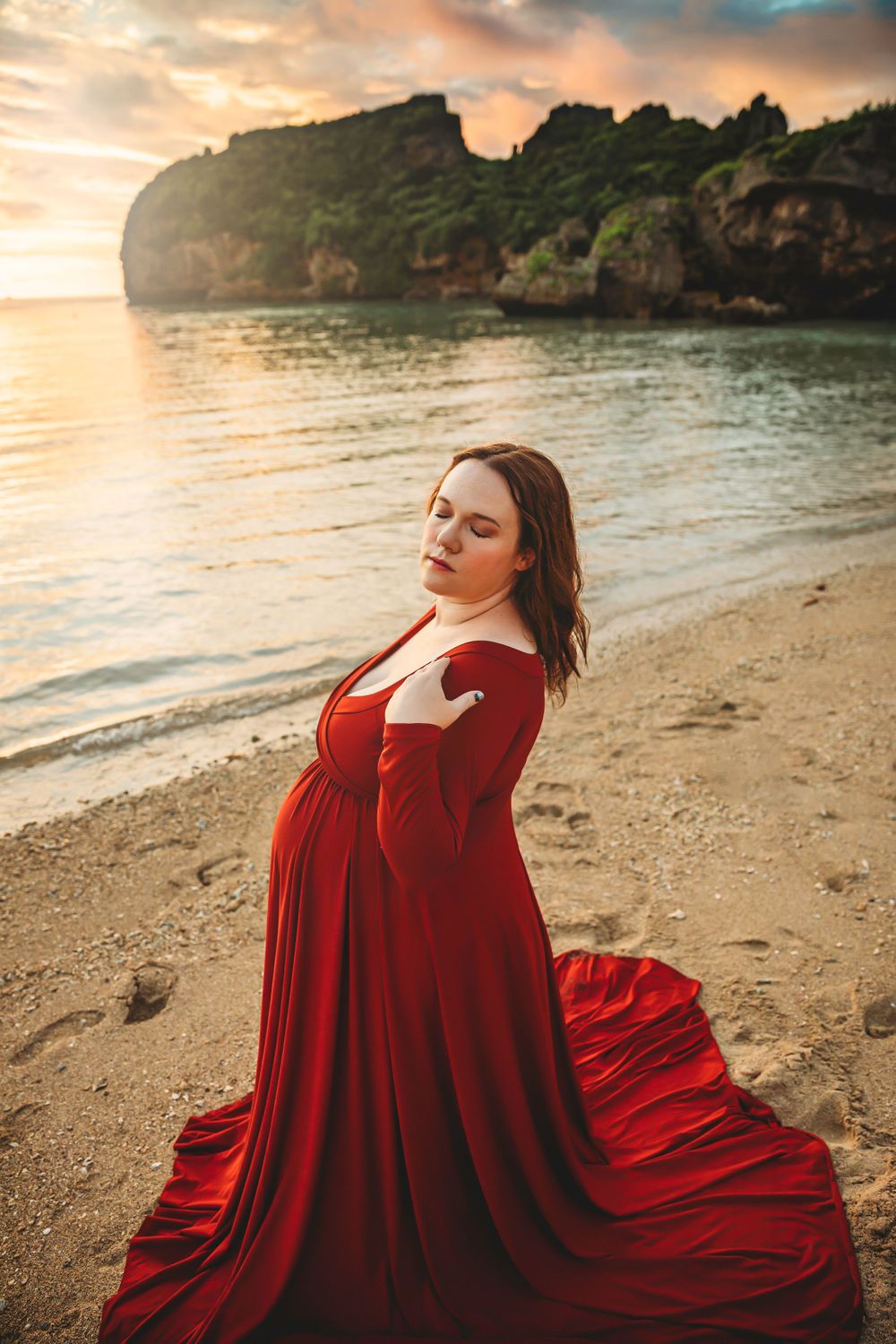 maternity photographer okinawa japan