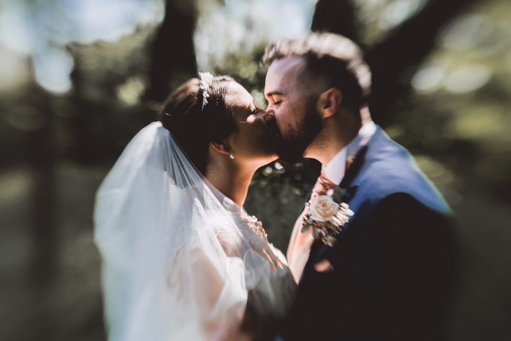 Wedding Veil shot by Rose and Rainbow Photography