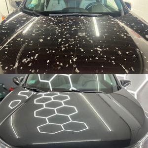 Ceramic coating tree sap removal