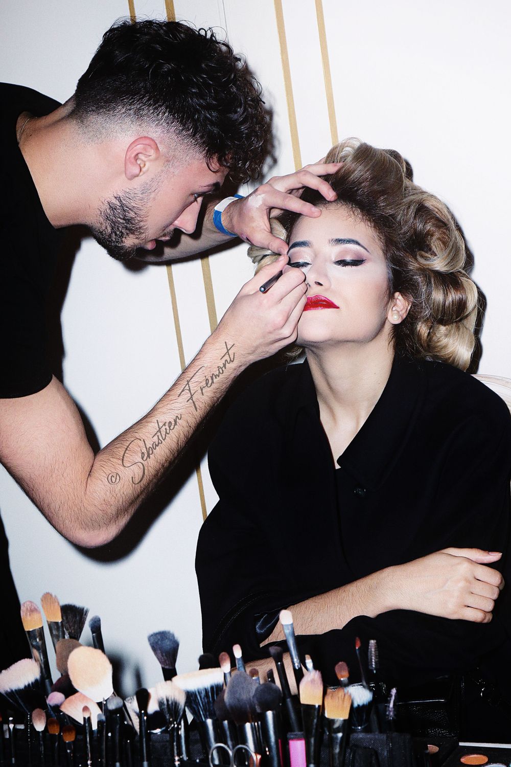 Sébastien Frémont - Fashion Photographer - Salvatore Pappacena Couture / Backstage - Paris