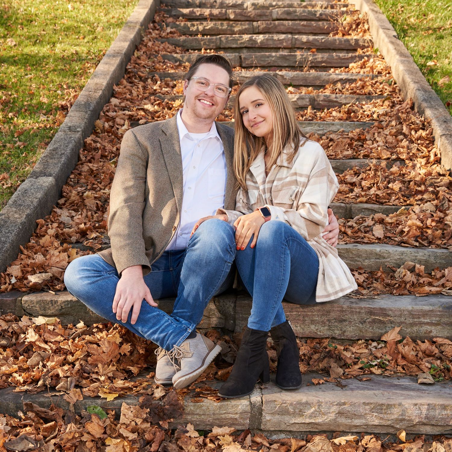 Couples Engagement Elopement Portrait  in Onondaga Park Syracuse NY Central New York