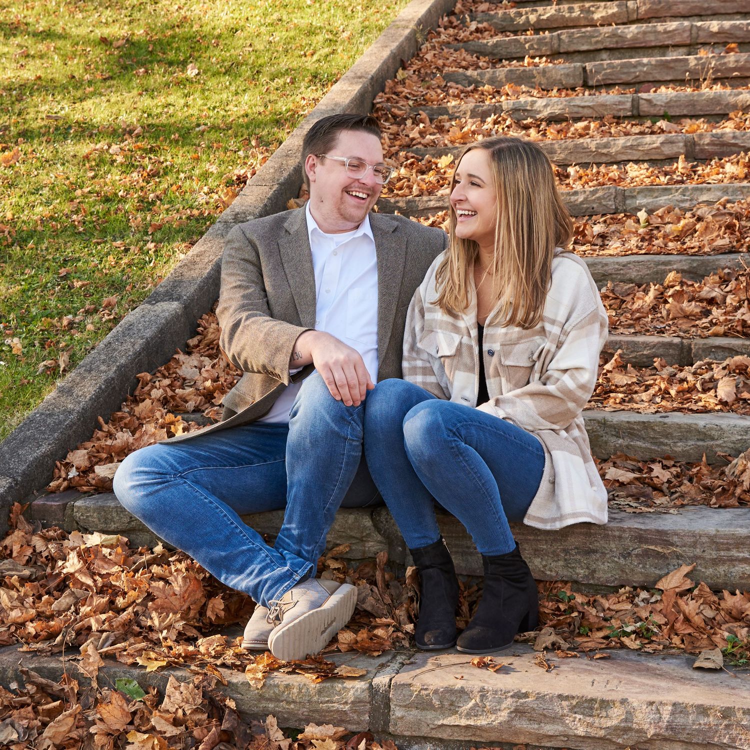 Couples Engagement Elopement Portrait  in Onondaga Park Syracuse NY Central New York