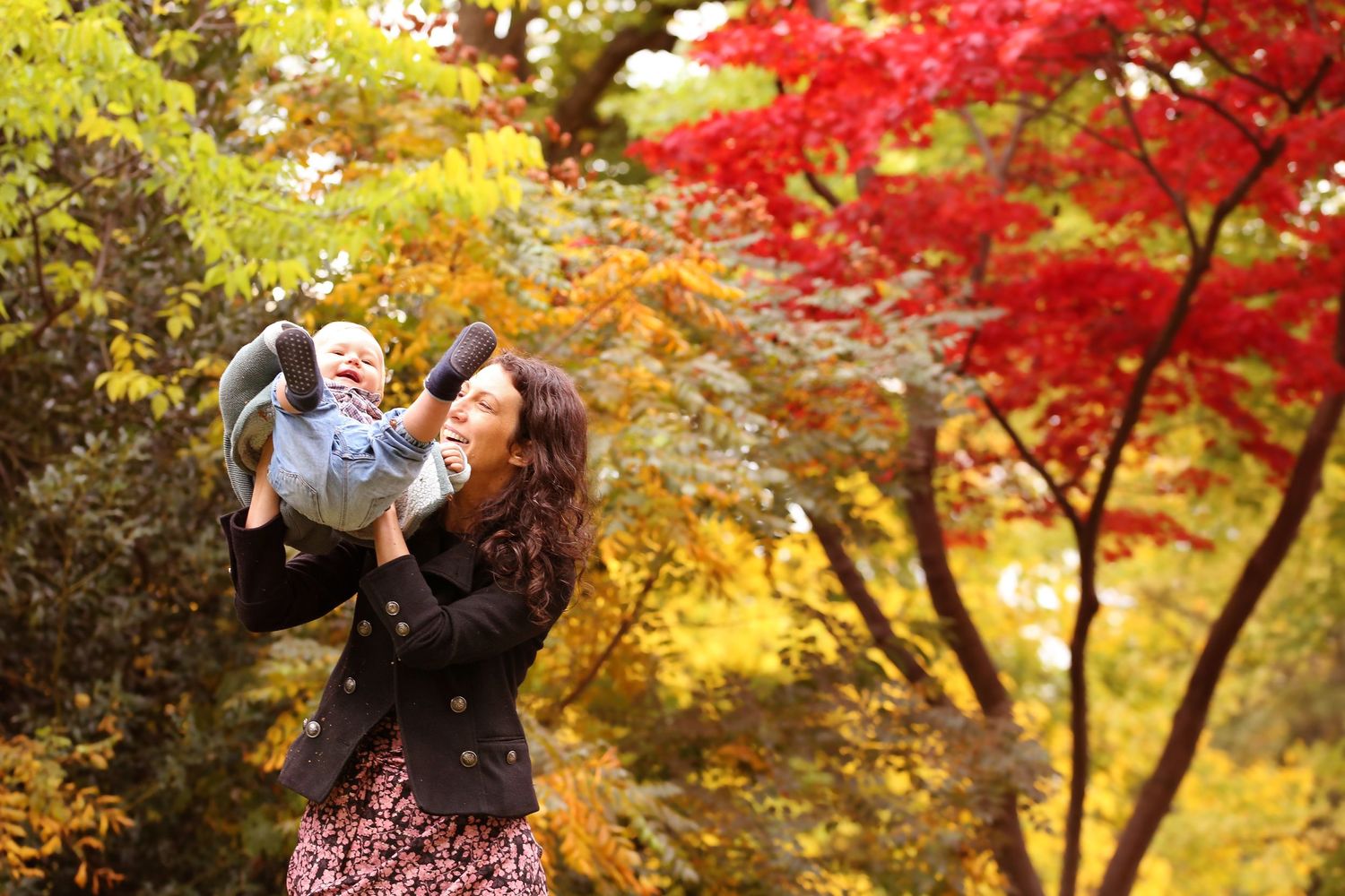 Mom and baby photoshoot