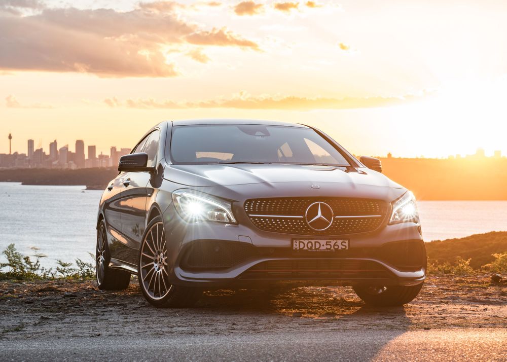 Mercedes Benz shot by Bill Chen photographer