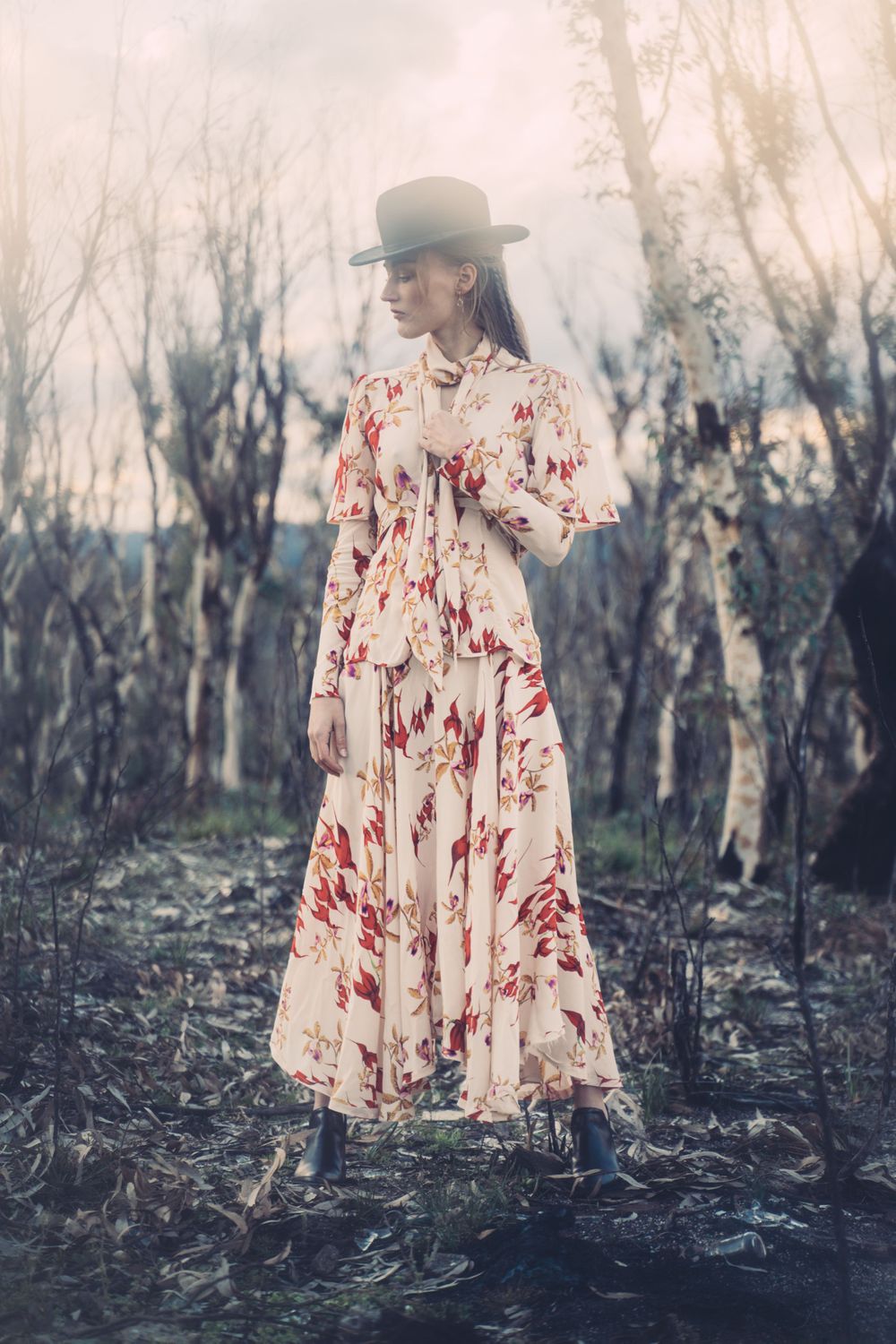 The Mountains fashion editorial shot by Bill Chen photographer