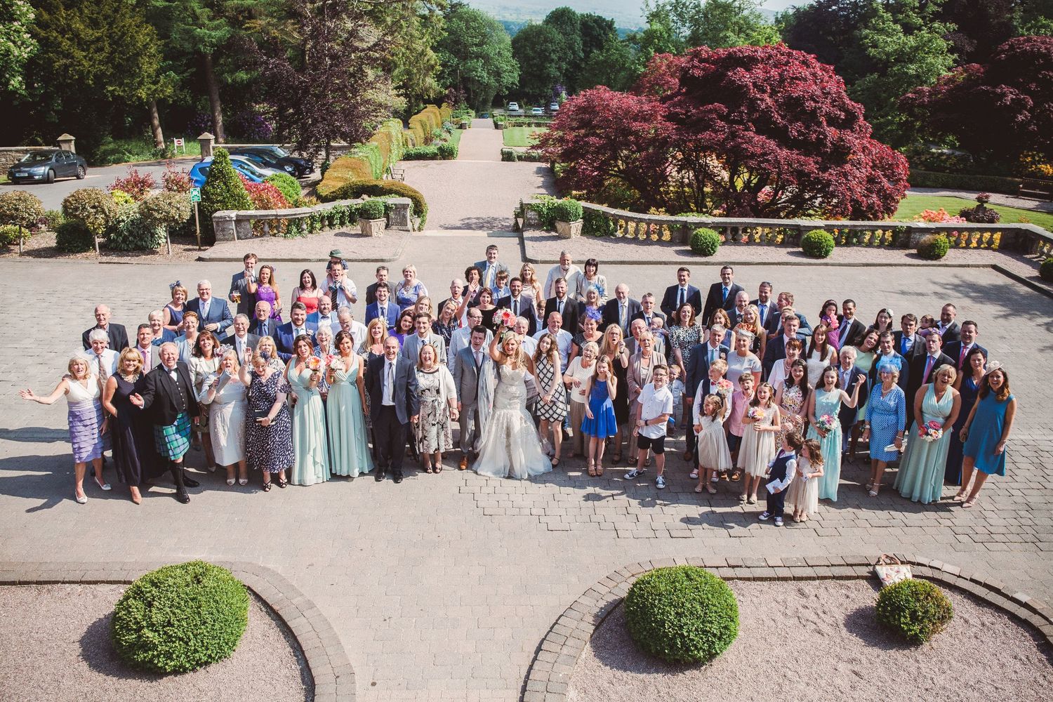 Eaves Hall wedding photography